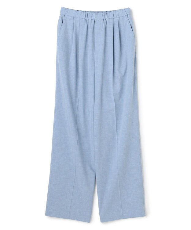 BEIGE， APOPHY / ステッチディテールイージータックパンツ Sax