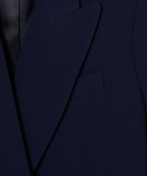 JOSEPH 【FOUNDATIONS】クレープストレッチ ダブルブレストジャケット Navy