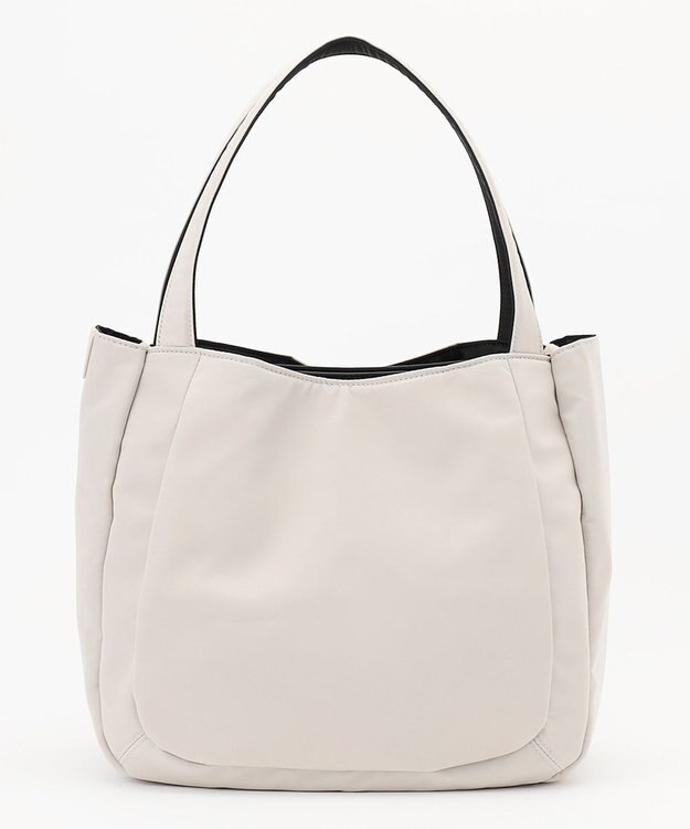 Y'SACCS 【ムック本掲載】ナイロンボンディングトート　Mサイズ アイボリー