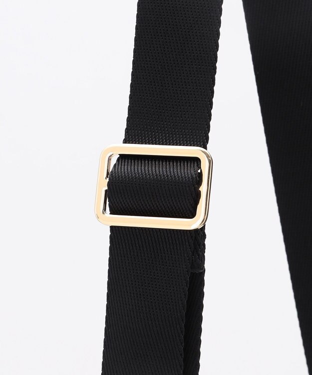 LA BAGAGERIE ダブルフロントポケットショルダー ブラック