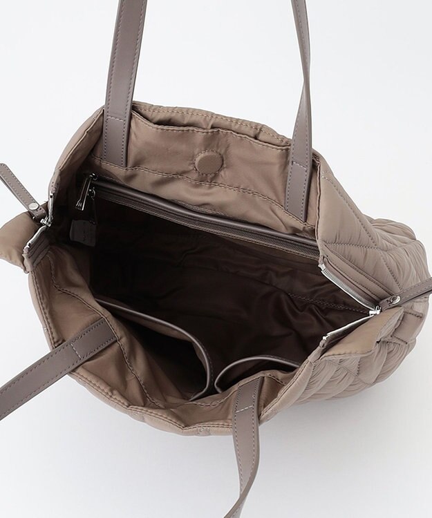 Y'SACCS パデットトートバッグ Mサイズ グレージュ