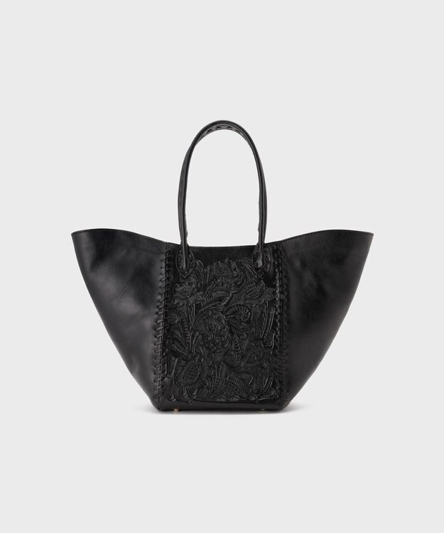 GRACE CONTINENTAL CurveTotebag ブラック