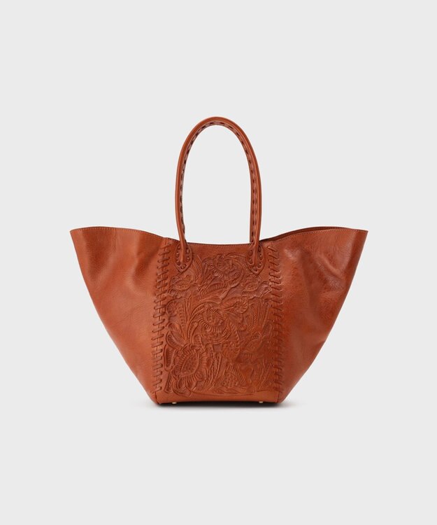 GRACE CONTINENTAL CurveTotebag ハニー
