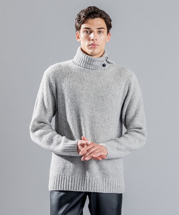 エクストラファインブークレ タートルネックニット / JOSEPH