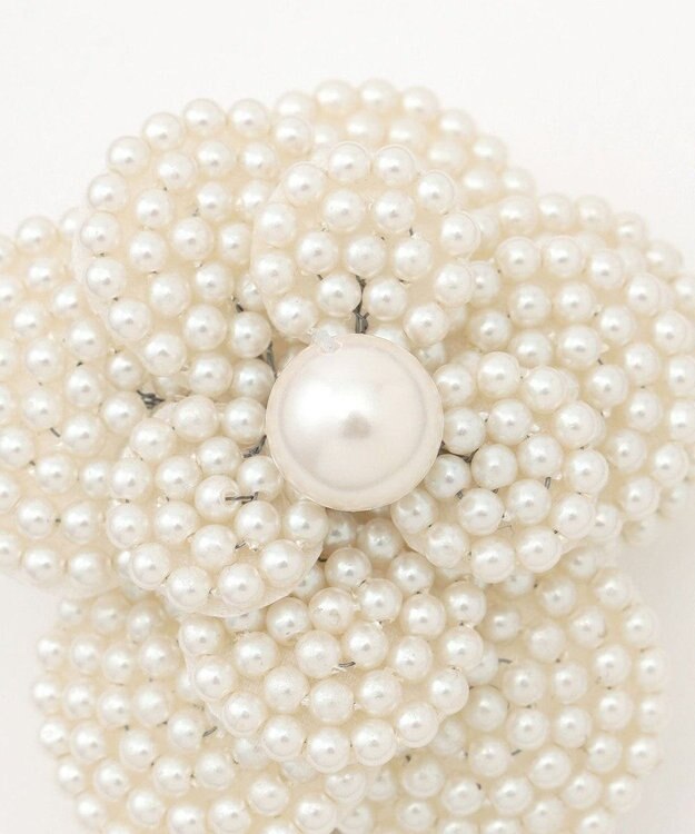 組曲 パールフラワーコサージュ アイボリー系