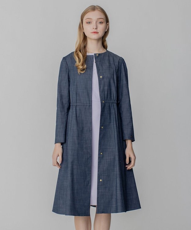 TOCCA 【洗える！】TORCH DENIM コート ネイビー系1