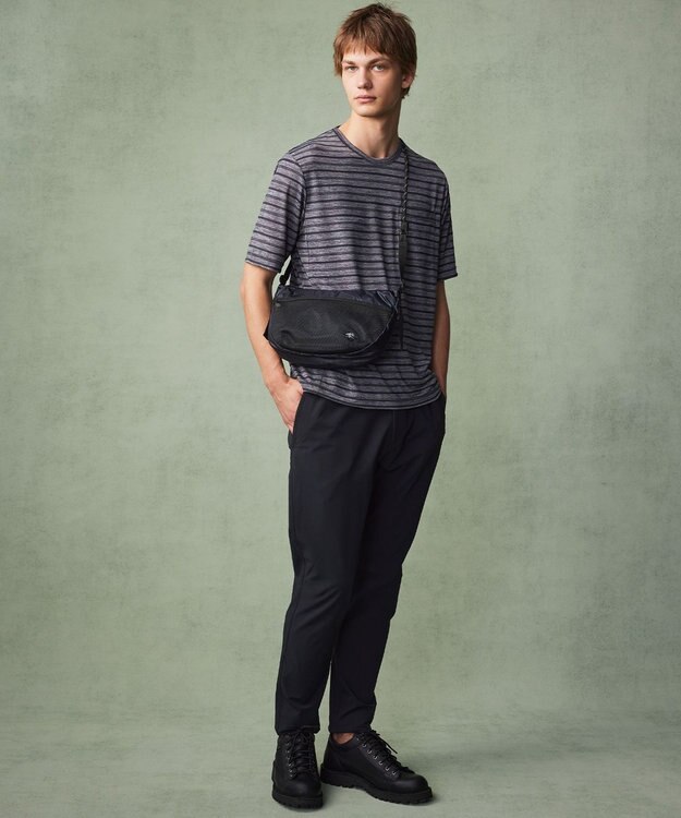 JOSEPH ABBOUD MOUNTAIN 【接触冷感】クールスキンガード Tシャツ グレー系2