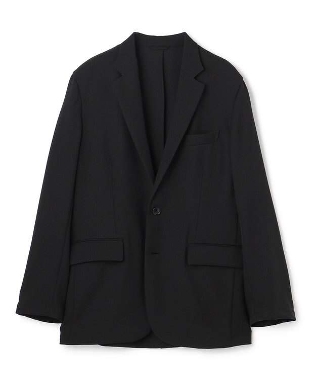 UNFILO MENS 【OCEANS 雑誌・web・YouTube 掲載】WOOL TOUCH 機能美ジャケット【東レ開発のウール見え高機能素材】 ブラック