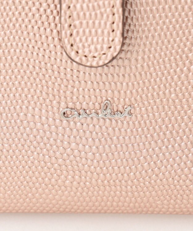 airlist 【薄型・軽量】単カードケース付き長財布  LUNA  Metallic  ルナメタリック メタリックピンク