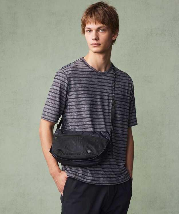 JOSEPH ABBOUD MOUNTAIN 【接触冷感】クールスキンガード Tシャツ グレー系2