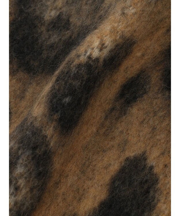 Green Parks ・レオパードマフラー Black