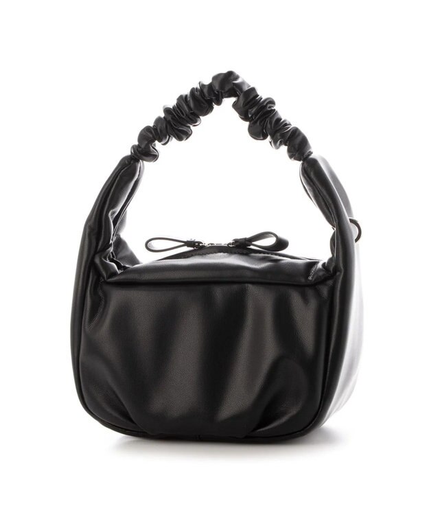 UNBILLION kakatoo ギャザーハンドル2wayバッグ ブラック