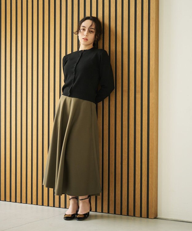 #Newans サーキュラースカート カーキ