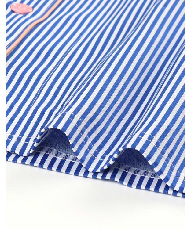 une nana cool 【綿混】ロンドンストライプ半袖パジャマ MADE WITH LIBERTY FABRIC BU
