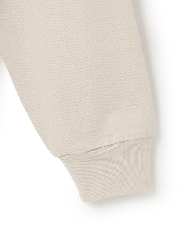 23区 【SLOW】コンパクトシングルジャージー ラガーシャツ フロスト×アイボリー