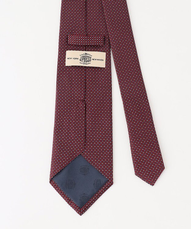 J.PRESS MEN 【GEOMETRIC JACQUARD COLLECTION】ジオメトリックジャガード ネクタイ ワイン系7