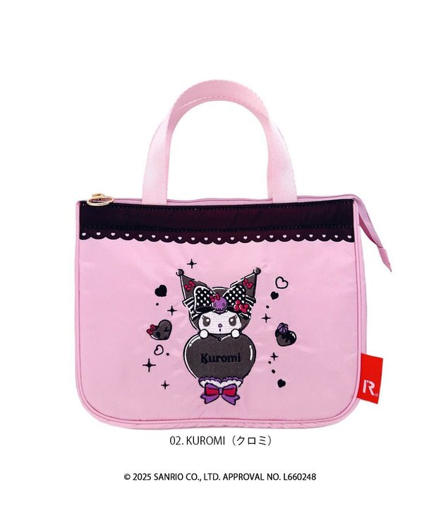 ROOTOTE 8487【簡易保冷】IP.サーモキーパー.デリ.マイメロ＆クロミ-A 02：クロミ