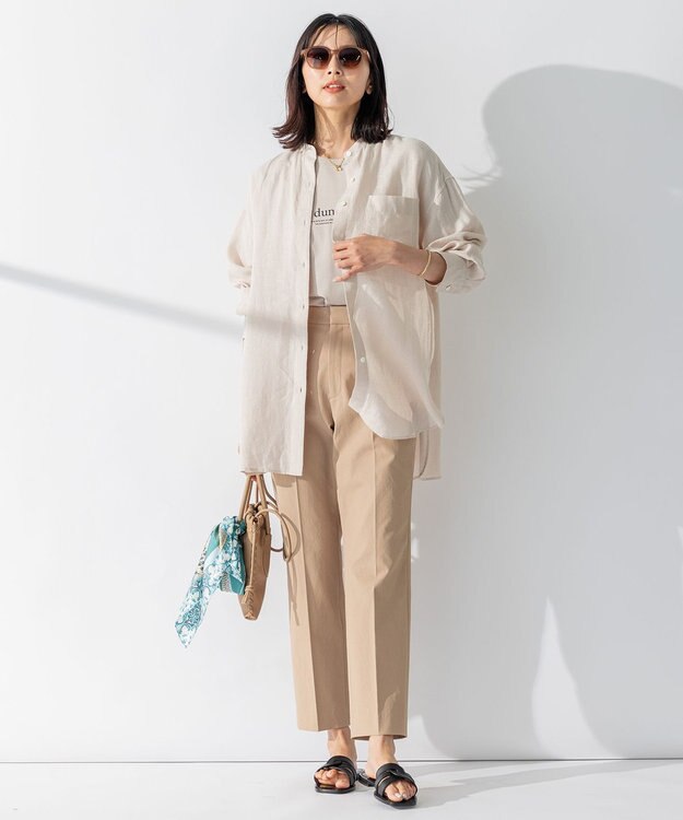 23区 【CLASSY.6月号掲載】太フレームサングラス ベージュ系1