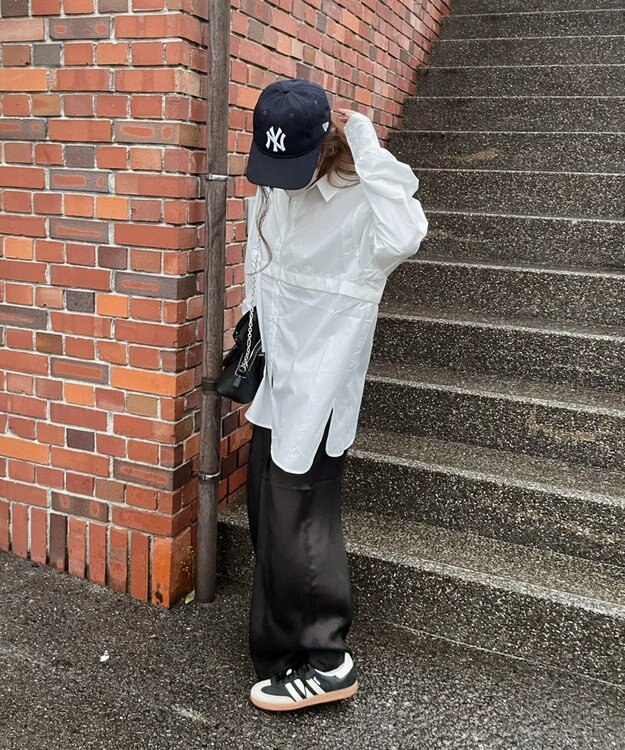 Green Parks AnriettMusee ２ＷＡＹオーバーサイズシャツ Off White