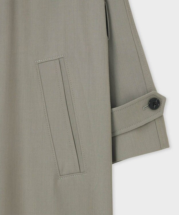 Paul Smith スタンドカラー スプリングコート オリーブ