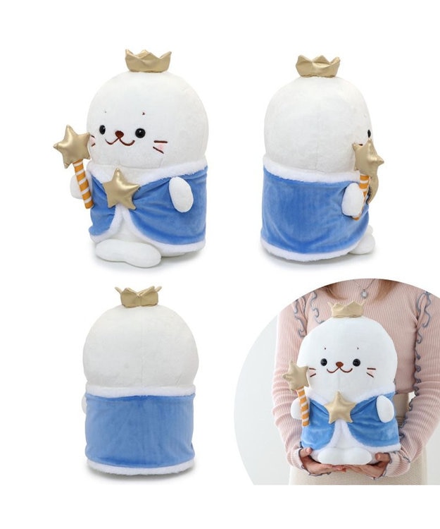 Mother garden しろたん 王冠しろたん ぬいぐるみ30cm 単品 ぬいぐるみ