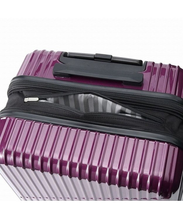 ACE BAGS & LUGGAGE ACE クレスタ スーツケース 5~7泊 64~70Ｌ エキスパンド機能 06317 エース ブラックカーボン