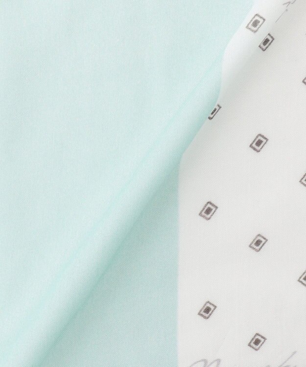 J.PRESS LADIES プリント ストール サックス系