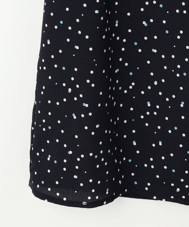 J.PRESS LADIES S 幾何プリント カットソー ネイビーベース系