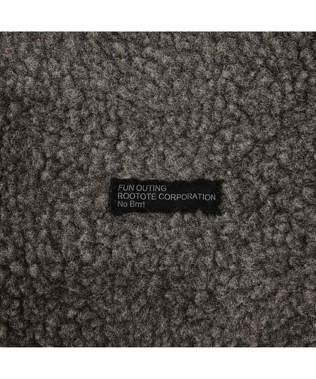 ROOTOTE 1335【肩掛け・A4サイズ収納】LT.デリ.ラウンド.ボア-A 03：グレー