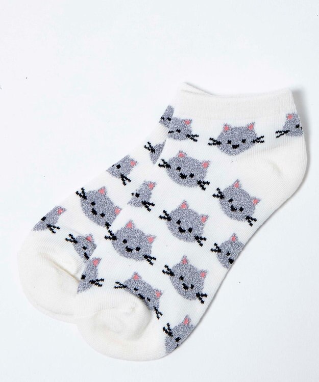 WEGO アニマル総柄ショートソックス 柄5