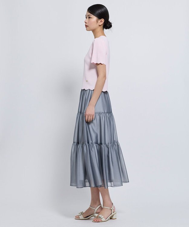 TOCCA LITTLE RIPPLES ニットトップス ピンク系