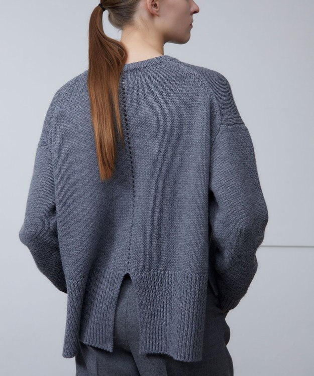 BEIGE， LIART / クルーネックニット M Gray