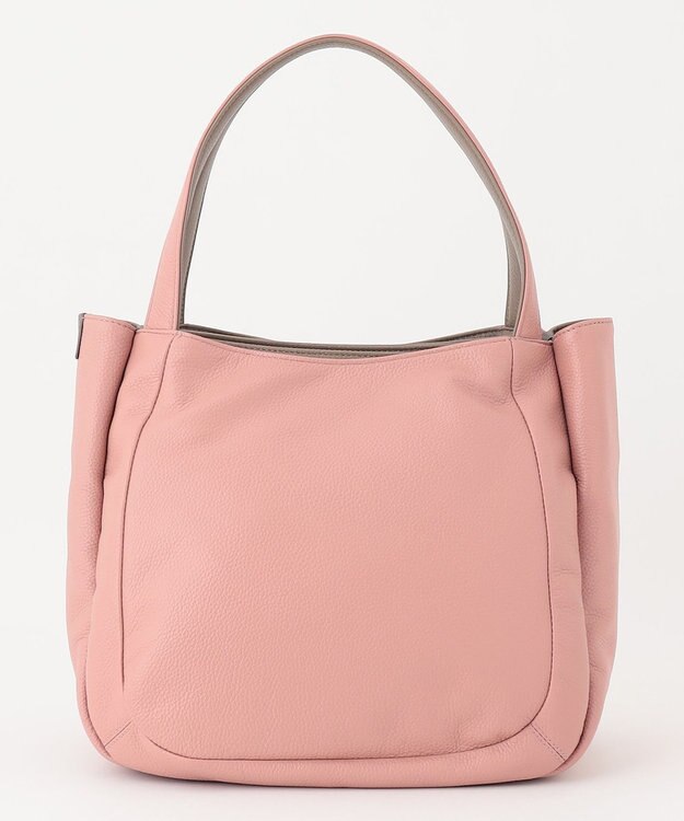 Y'SACCS シュリンクレザートート Mサイズ ピンク