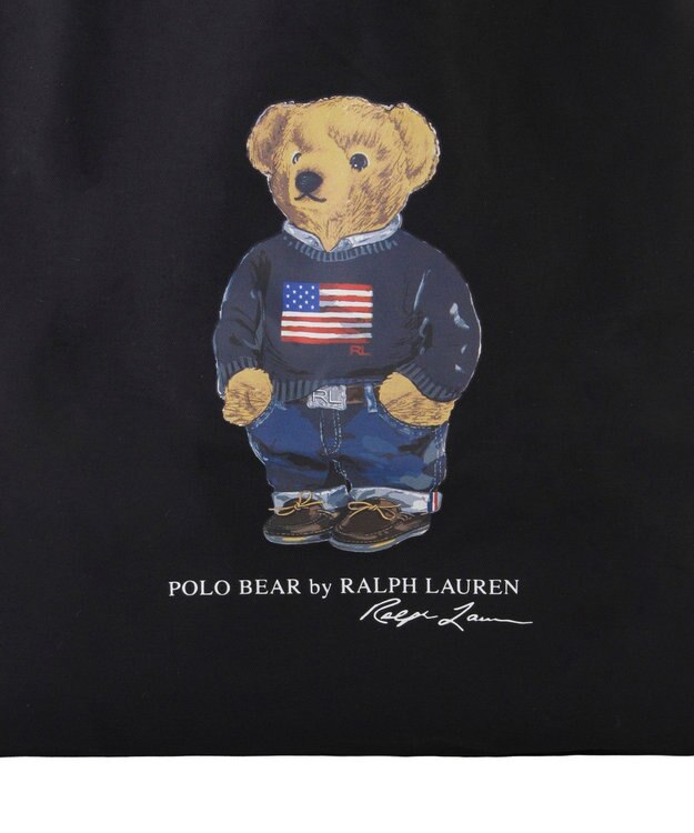 MOONBAT 【WEB限定】POLO RALPH LAUREN（ポロ ラルフ ローレン）ポロベア ベルト付き レインバッグ Sサイス ベージュ