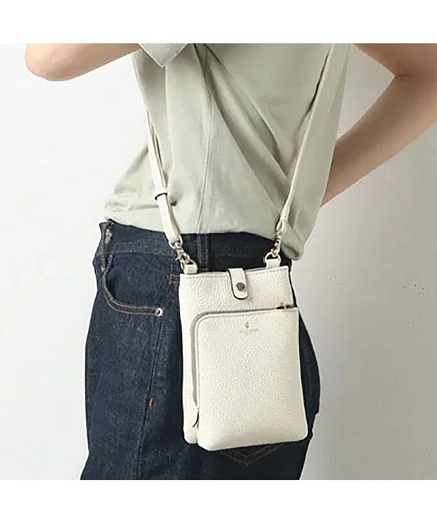 PELLE BORSA マイクロショルダー Reinette Goods レネットグッズ 4746 ホワイト