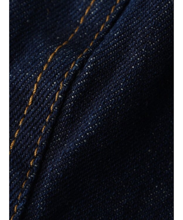 earth music&ecology レースアップデニムビスチェ Dark Indigo