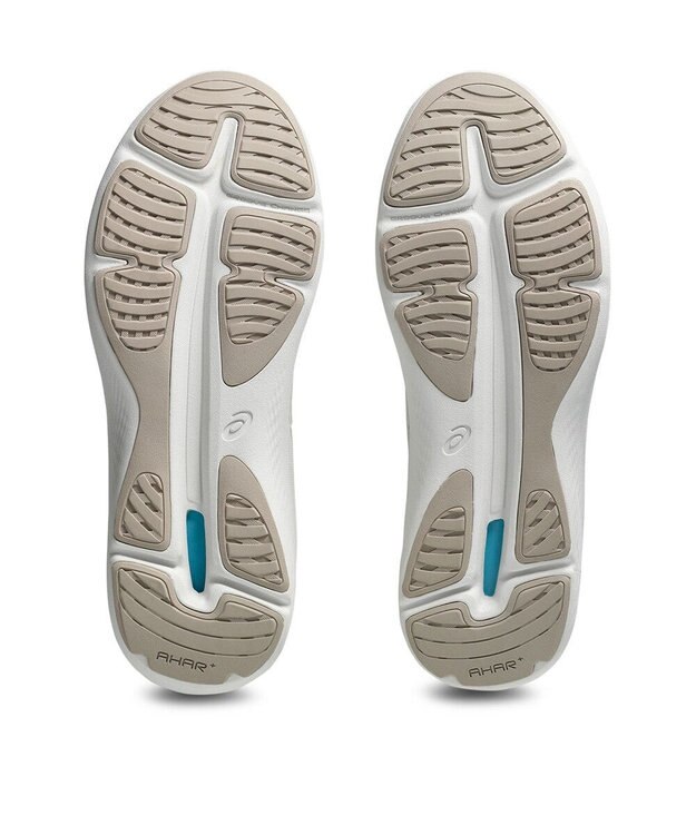 ASICS WALKING ゲルファンウォーカー レディース 3E相当 ライトベージュ×ホワイト