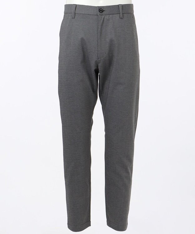 23区GOLF 【MEN】【23Fondation/WEB&一部店舗限定】カルゼジャージー テーパードパンツ グレー系