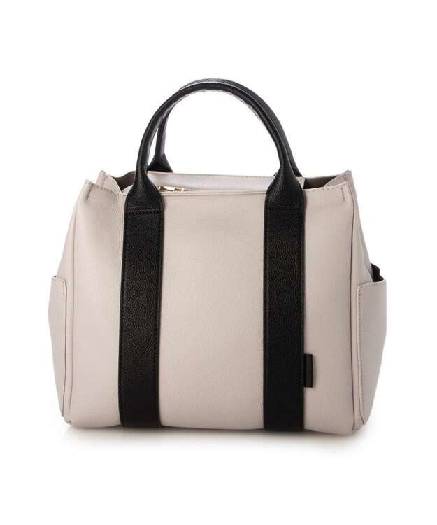 UNBILLION カシュカシュ cachecache / 6ポケットパーテーション2wayトート グレーミックス