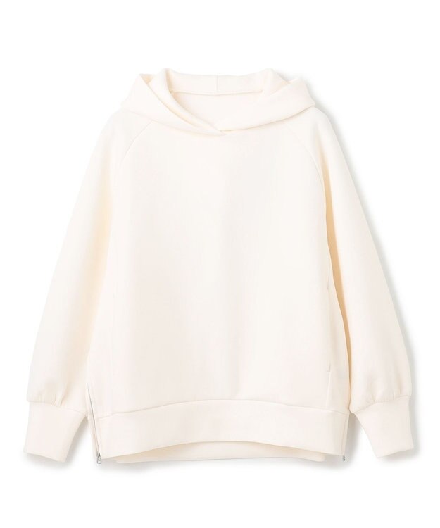 UNFILO 【WEB限定】BEAUTY FORM JERSEY サイドZIP フーディ オフ