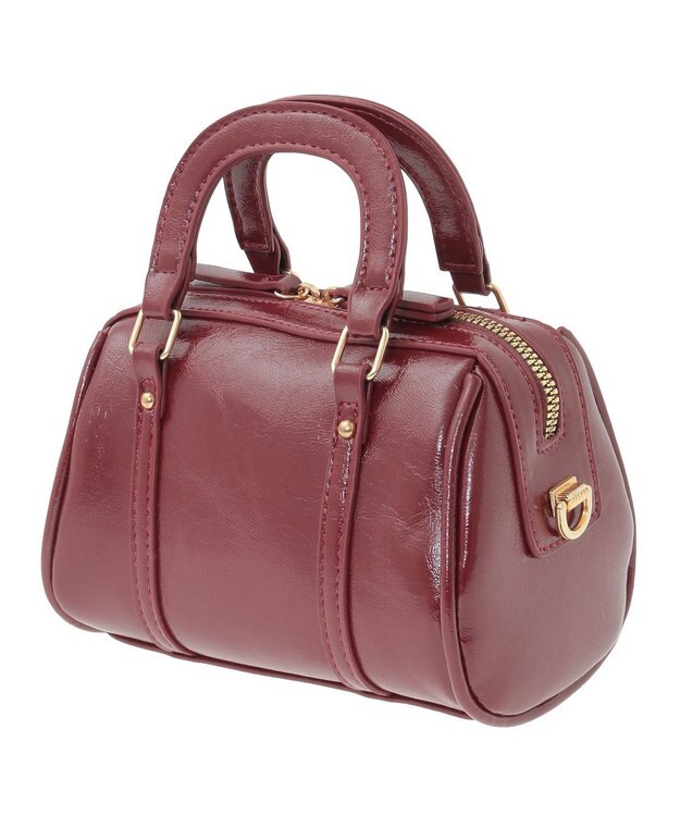 earth music&ecology ミニボストンバッグ Red