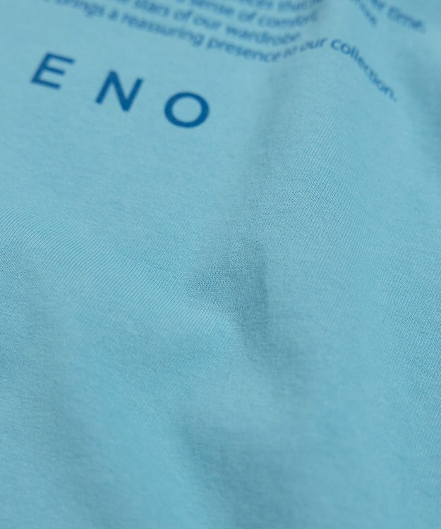 LENO PRINT T-SHIRT【STANDARD】 /　プリントTシャツ BLUE