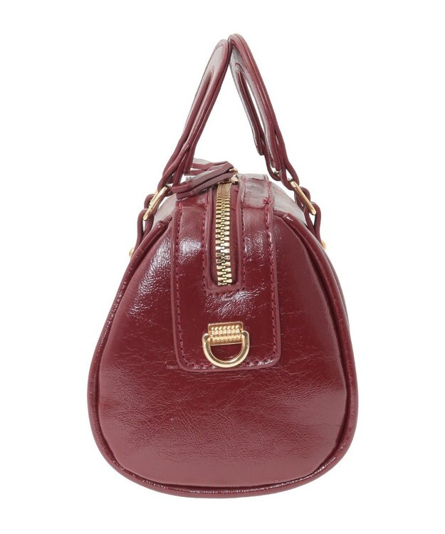 earth music&ecology ミニボストンバッグ Red