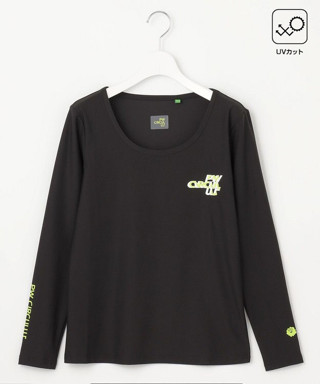 PW CIRCULUS 【UVカット】【WOMEN】UVインナー ゴルフウェア レディース ブラック系