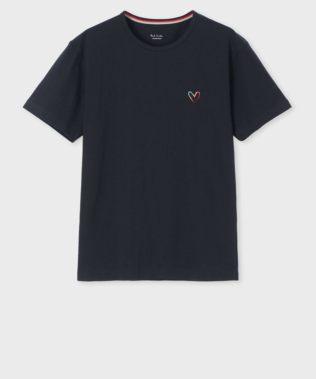 Paul Smith スワールハート 半袖Tシャツ ネイビー