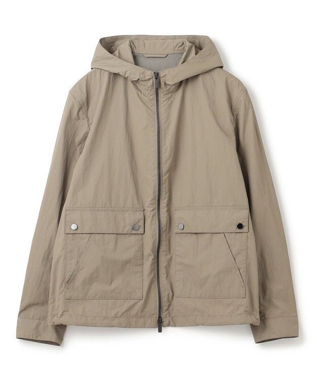 JOSEPH HOMME 【LEON 掲載】ブライトナイロンシャンブレー　スプリングブルゾン ベージュ系
