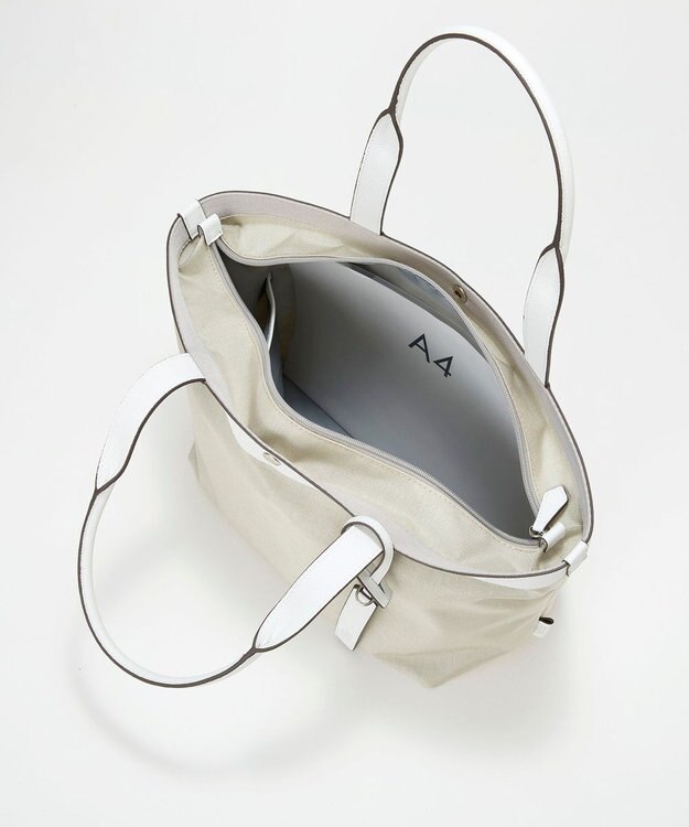 TOPKAPI 【Breath TOPKAPI】FLOAT フロート ナイロン トートバッグ　A4 / 超軽量 / 撥水 / 肩掛け ホワイト