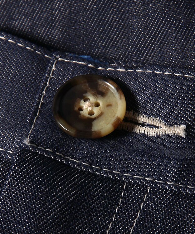 Paul Smith コントラストステッチ デニムトラウザーズ ダークブルー