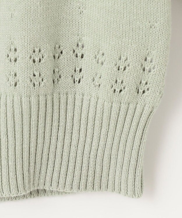 組曲 KIDS 【80-100㎝】クラシック カーディガン ミント系