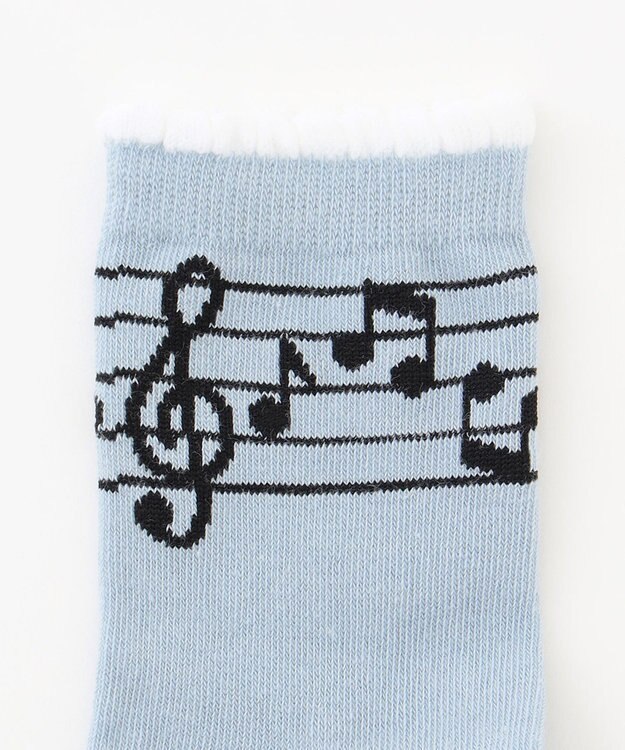 ANY KIDS 【3点セット】ソックス (スクール) サックスブルー